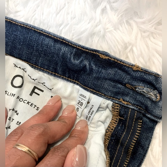 Loft Women’s Denim High Waist Straight Crop Capris - Picture 10 of 10